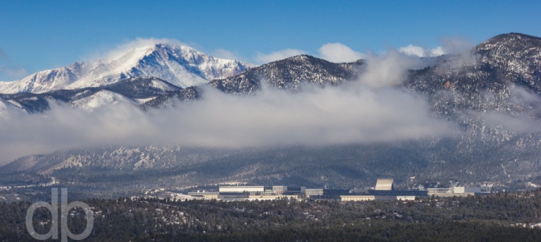 Academy Winter Blue - US Air Force Academy - photo by Dan Bourque