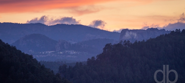 Black Hills Silhouettes landscape photo by Dan Bourque