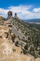 Chimney Rock landscape photo by Dan Bourque