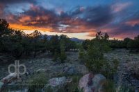 Colorado Sky on Fire landscape photo by Dan Bourque