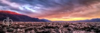 Colorful Death Valley panorama landscape photo by Dan Bourque