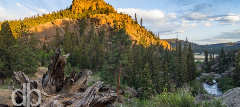 Granite Glow landscape photo by Dan Bourque