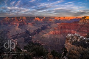 Last Light in the Canyon landscape photo by Dan Bourque