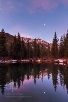 Moon Through the Looking Glass landscape photo by Dan Bourque