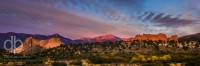 Peak Panorama at Sunrise landscape panorama by Dan Bourque