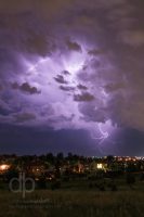 Power on Display lightning photography by Dan Bourque