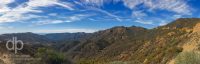 Santa Monica Mountains panoramic landscape photo by Dan Bourque