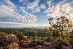 Silver Linings over Endless Views landscape photo of Mueller State Park Colorado by Dan Bourque