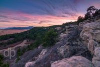 Spruce Mountain Sunset landscape photo by Dan Bourque