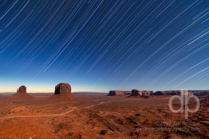 Stars Over Monuments landscape photo by Dan Bourque
