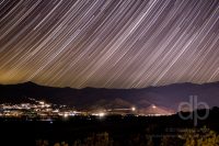 Stars over Salida landscape photo by Dan Bourque