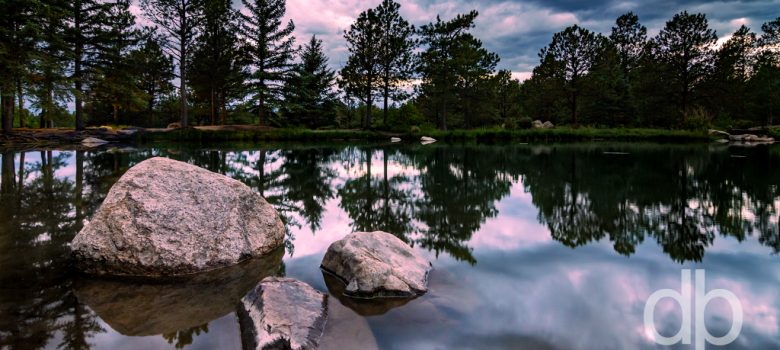 Stepping Stones landscape photo by Dan Bourque