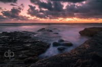 Sunset Surf Surreal landscape photo by Dan Bourque