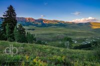 Twilight in Gothic Valley landscape photo by Dan Bourque