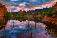 Vibrant Reflections landscape photo by Dan Bourque