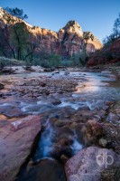 Virgin River in Zion's Shadow landscape photo by Dan Bourque