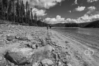 Walking Rocky Mountain Shores landscape photo by Dan Bourque